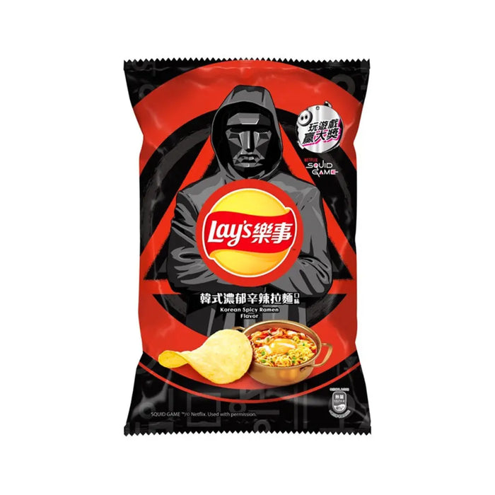 Lay's Squid Games Korean Spicy Ramen Flavored Potato Chips, 60g