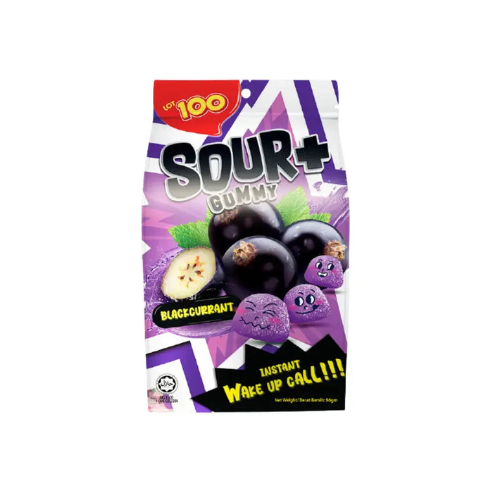 Lot100 Malaysia Extreme Sour+ Chewable Gummy, 24g