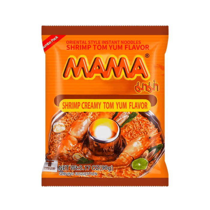 Mama Oriental Style Instant Noodles Shrimp Creamy Tom Yum Flavor, 90g
