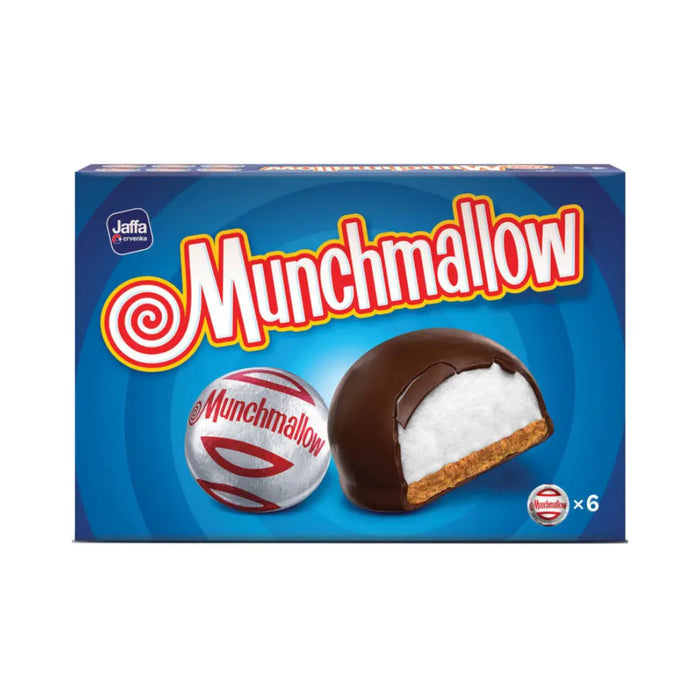 Munchmallow Classics Marshmellow Cake with Chocolate, 105g Jaffa