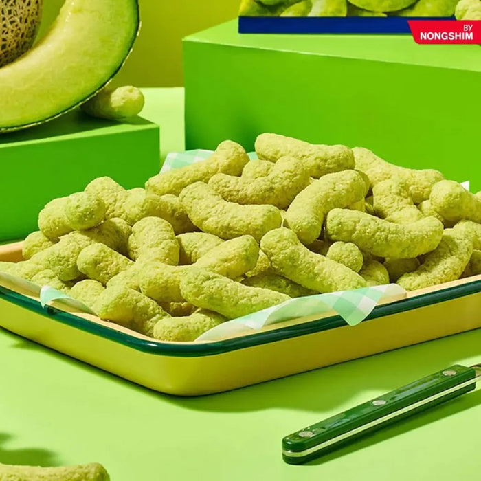 Nongshim Melon Kick Corn Puffs Snack, 45g NONGSHIM