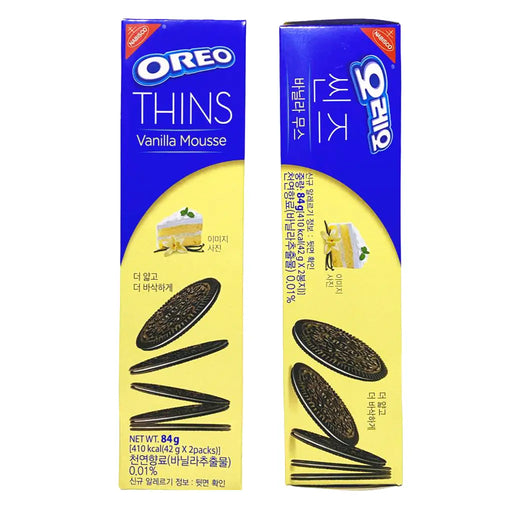 Oreo - Vanilla Mousse Thin Cookies (Korea) Oreo