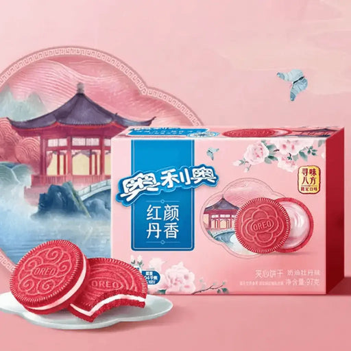 Oreo Cookies Cream Peony Flower Flavor, 97g Oreo