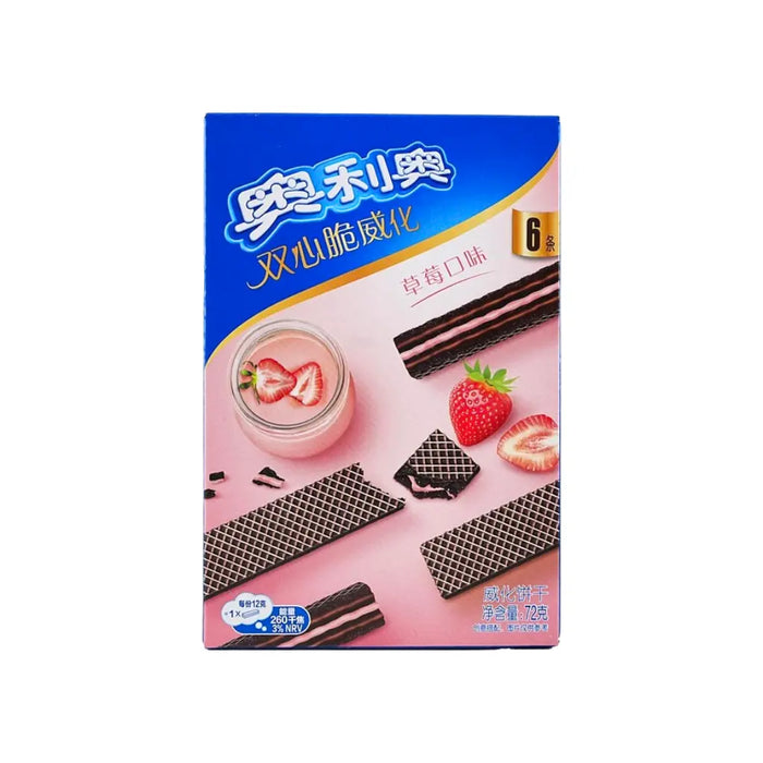 Oreo Wafers Strawberry Ice Cream Flavor, 72g