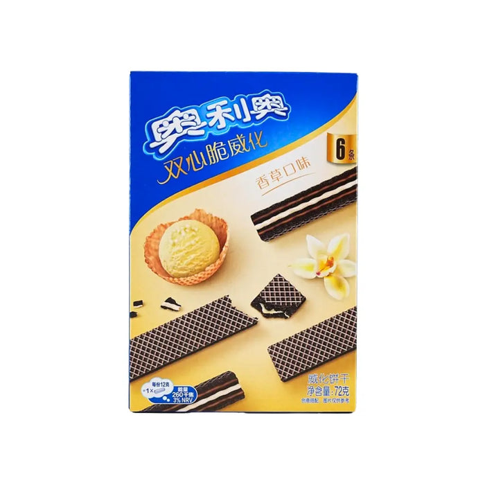 Oreo Wafers Vanilla Ice Cream Flavor, 72g Oreo