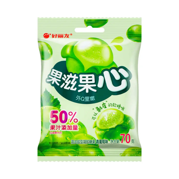 Orion Peel-able Fruity Fudge Jelly Candy - 70g Orion