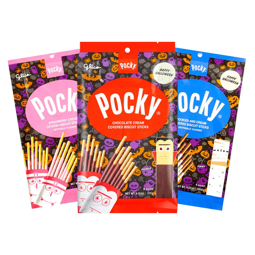 Pocky Japanese Halloween Exclusive - Family Pack - 9packs Glico