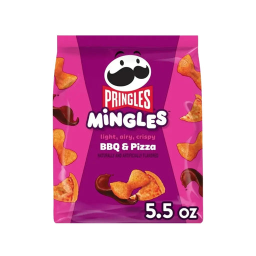Pringles Mingles BBQ and Pizza Puffed Snack, 5.5oz Pringles