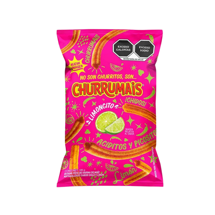Sabritas Churrumias Con Limoncito Flavor Chips, 185g