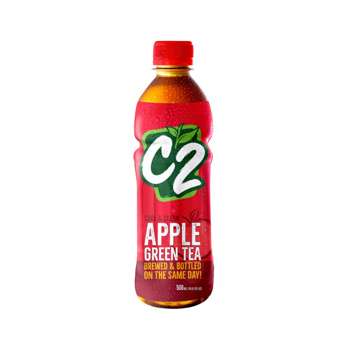 C2 Apple Green Tea, 500ml