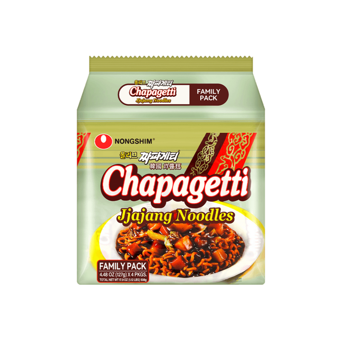 Nongshim Chapagetti Jjajang Noodles with Chajang Black Bean Sauce