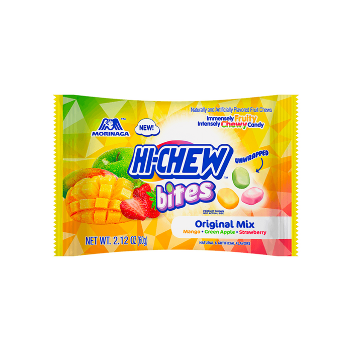 Hi-Chew Bites Original Mix Soft Chewy Candy, 60g