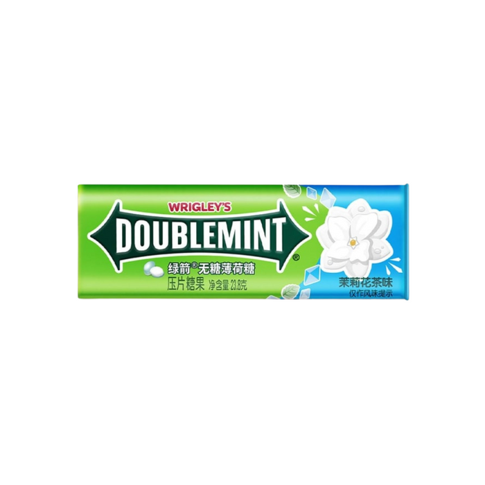 Doublemint Sugar-Free Mint Fruit Flavor Tin, 24g