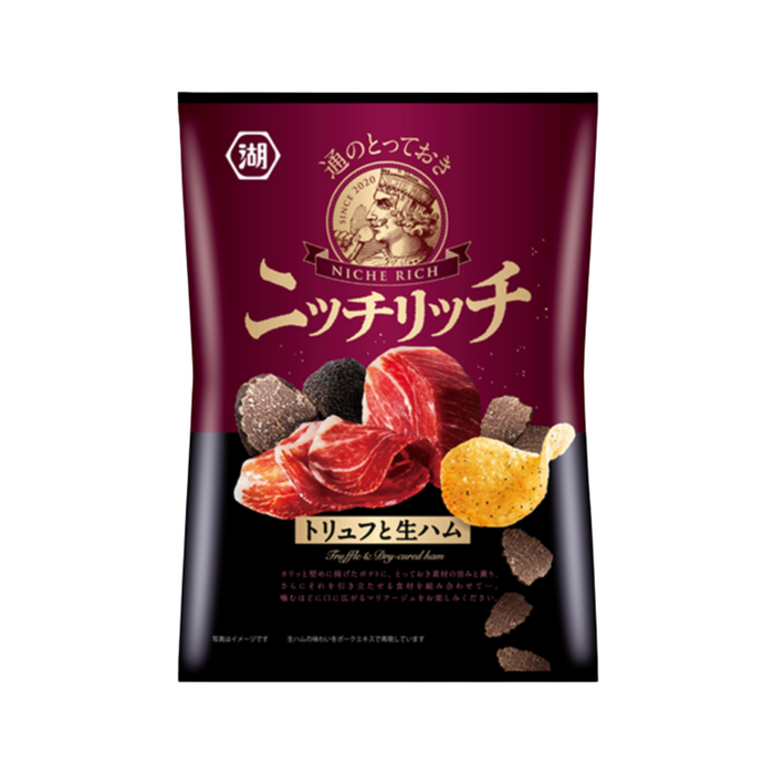 Koikeya Rich Truffle & Fresh Ham Flavor Potato Chips, 77g