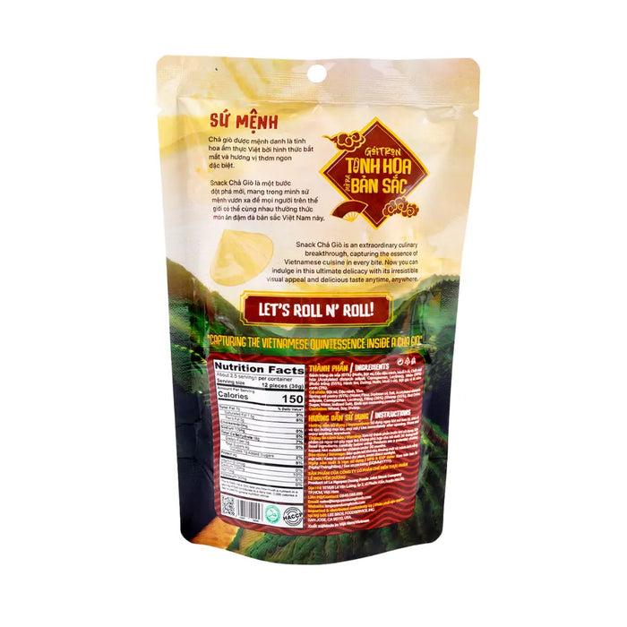 Roll n Roll Spicy Shrimp Spring Roll Snacks, 75g Roll N Roll