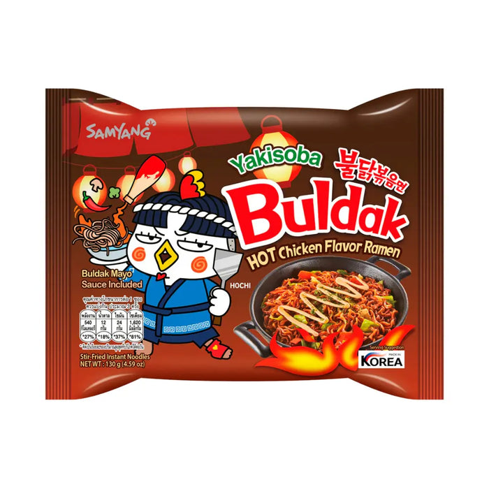 Samyang Buldak Yakisoba Spicy Chicken Flavor Ramen
