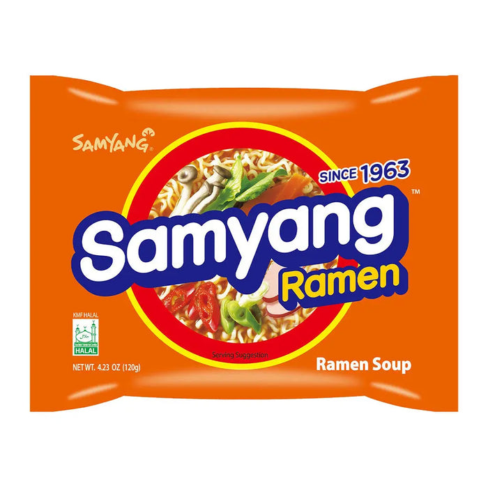 Samyang Ramen Korean Noodles Soup Ramen Pack - 120g SamYang