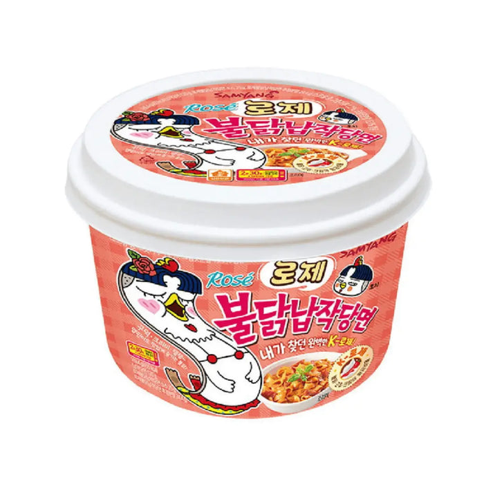 Samyang Rose Buldak Glass Noodles, 169.4g