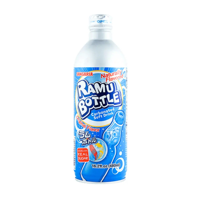 Sangaria Ramune Bottle Soda Flavors, 500ml