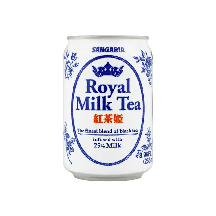 Sangaria Royal Milk Tea Japanese Black Tea with 25% Milk, 265ml Sangaria
