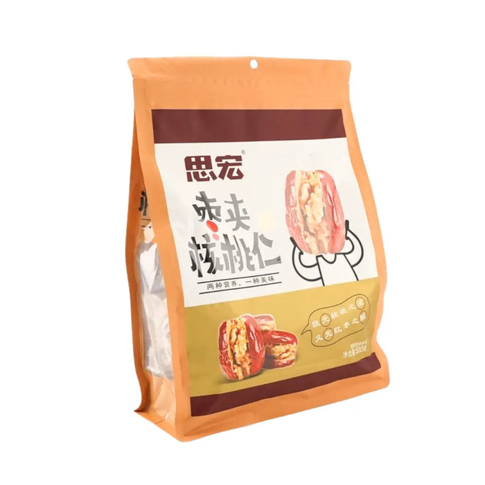 Sihong Jujube Dates Stuffed With Walnuts, 500g Sihong