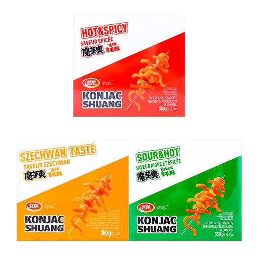 Spicy Konjac Strips - Popular China Snack Weilong