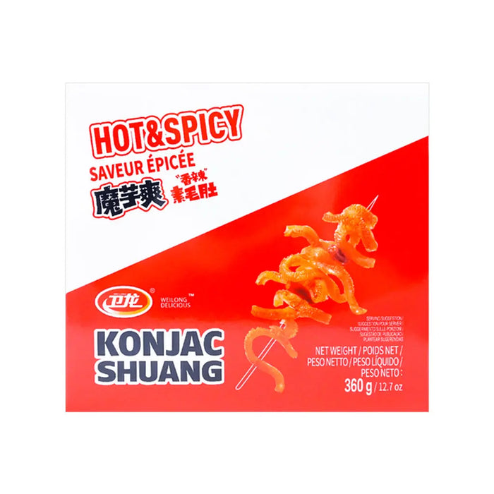 Spicy Konjac Strips - Popular China Snack Weilong