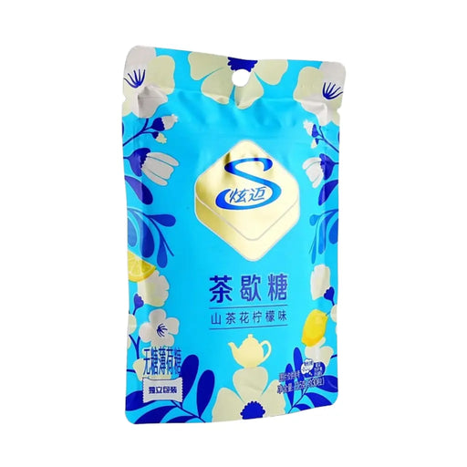 Stride Sugar Free Mint Candy Camellia Lemon Flavor, 14g Stride