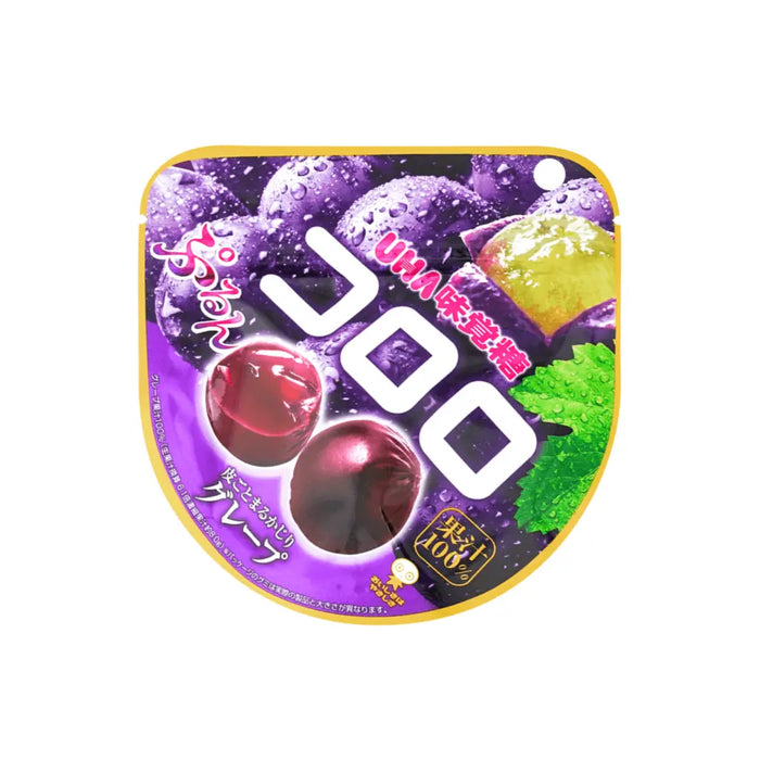 UHA Taste Sugar Kororo Grape Gummy, 40g UHA