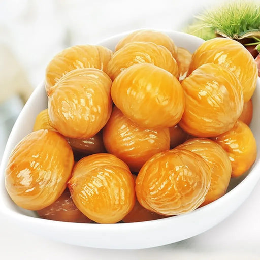 Wang Food Organic Roasted Peeled Chestnuts, 300g (60g x 5 Packs) Wang Food
