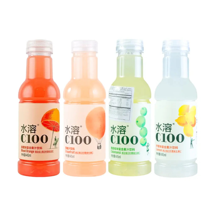 Water Soluble C100 Fruit Juice Vitamin C Supplement, 445ml Nongfuspring