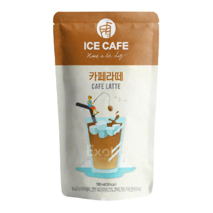 Wooshin Ice Cafe Korean Pouch Drinks - 190ml Wooshin Ice Cafe