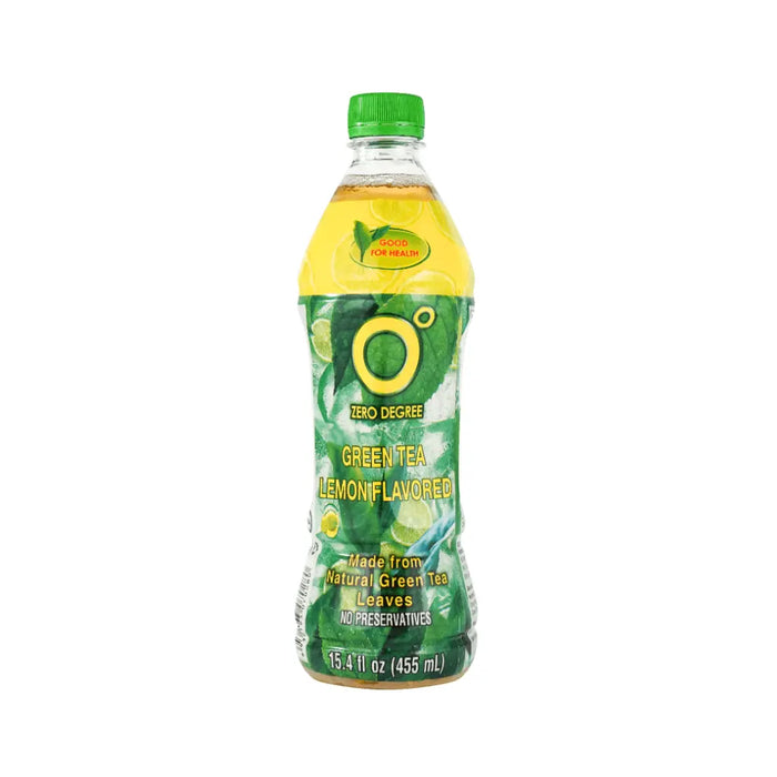 Zero Degrees Lemon Flavored Green Tea, 455ml Zero Degree