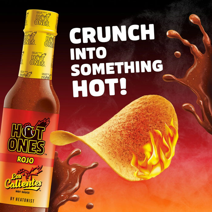 Pringles Hot Ones Los Calientes Rojo Flavor Chips, 5.5oz