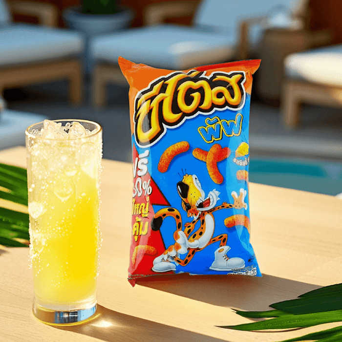 Cheetos Puffs Corn Cheezy Cheese Flavor Chips, 66g