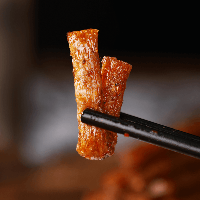 Latiao, Hot & Spicy Vegetarian Chicken Strips Chili Snack, 80g