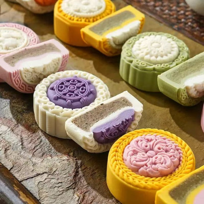 Yaoji Tea And Fruits Flavor Mooncakes, 280g