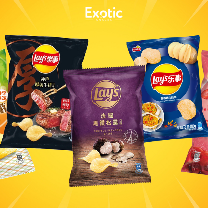Taste the World with Lay's: A Guide to the Most Exotic Chips from Asia Exotic Snacks Company