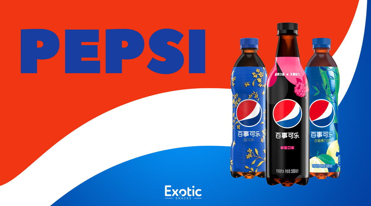 Exploring the Unique Pepsi Flavors of China - Exotic Snacks Company