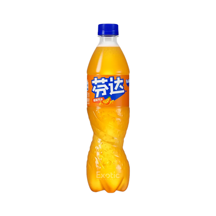 Fanta Orange Flavored Soda, 500ml - China
