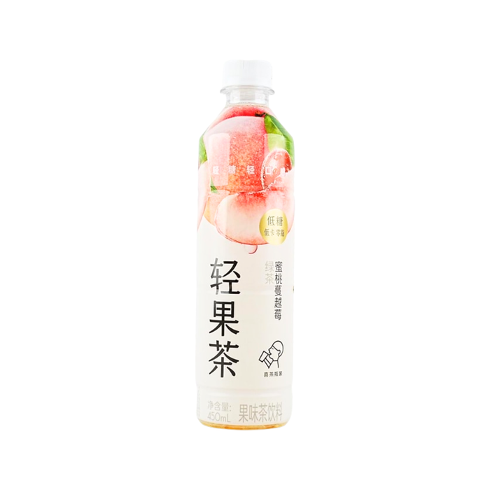 Heytea Light Fruit Tea Peach Cranberry Green Tea, 450ml