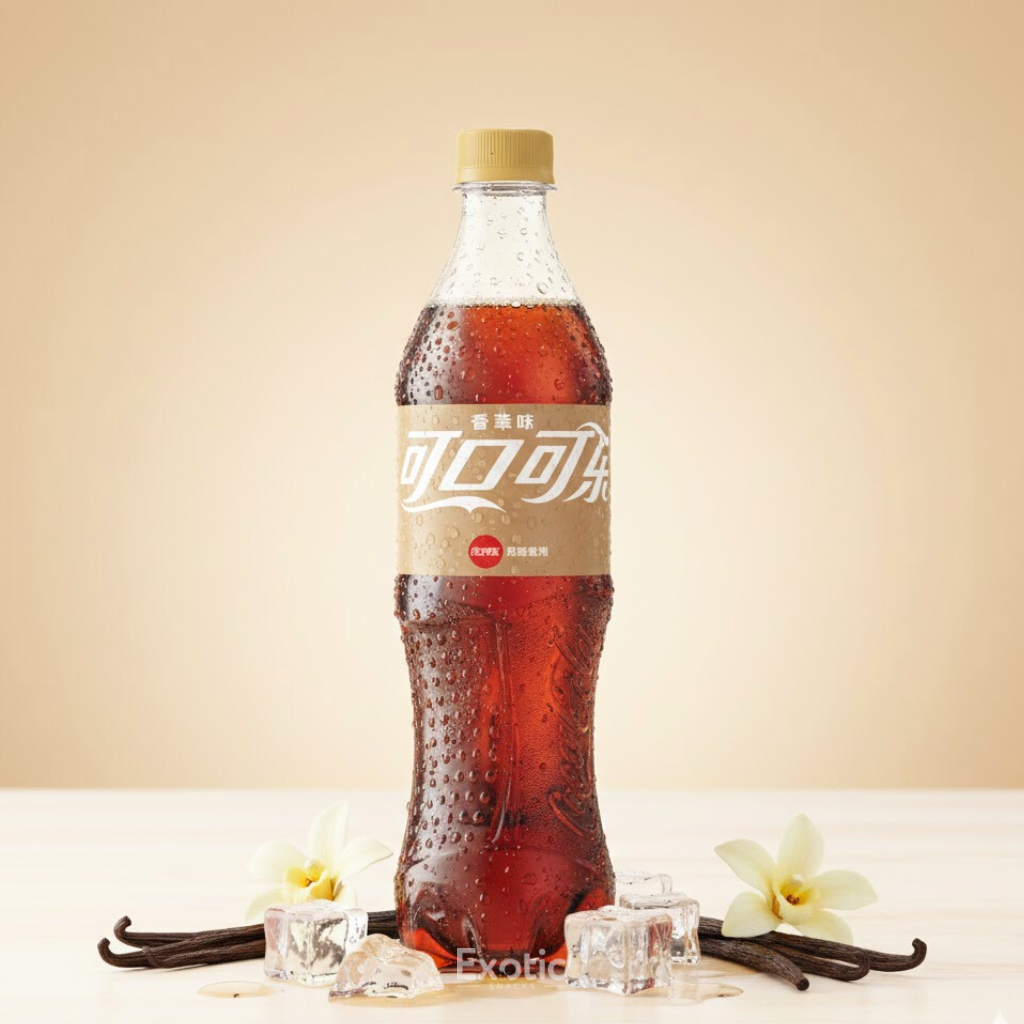 Coca-Cola Vanilla Flavor Soda - 500ml — Exotic Snacks Company