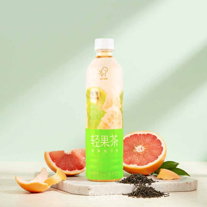 Heytea Light Fruit Tea Grapefruit Oolong Tea, 450ml