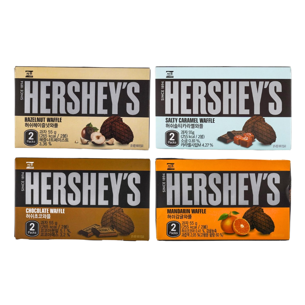 Hershey's Korea Crunchy Waffles, 55g — Exotic Snacks Company