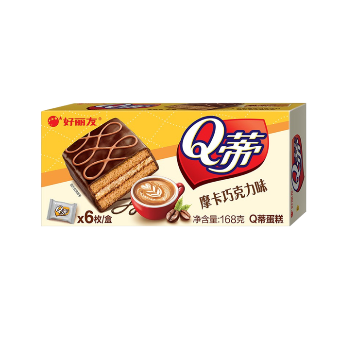 Orion Mocha Chocolate Flavor Pie Cake, 168g