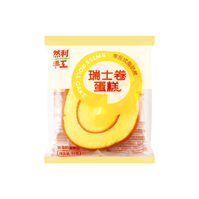 Ranli Swiss Roll Cake With Creamy Filling, 85g