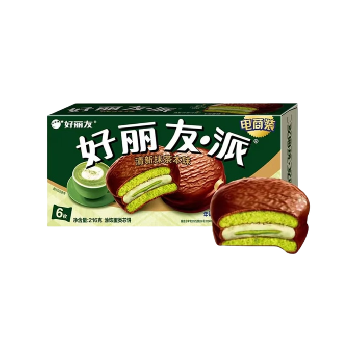 Orion Fresh Matcha Pie Flavor Cake Pie, 290g