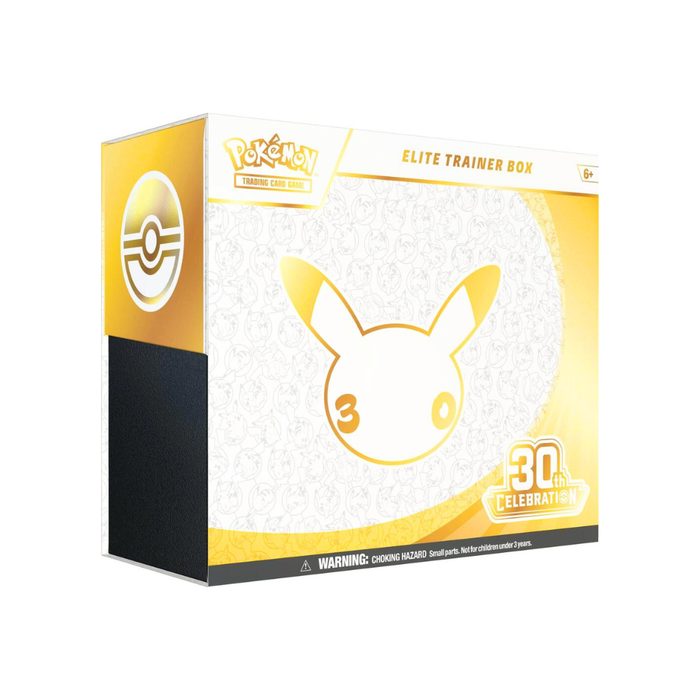 Pokemon 30th Celebration Elite Trainer Box, Factory Sealed