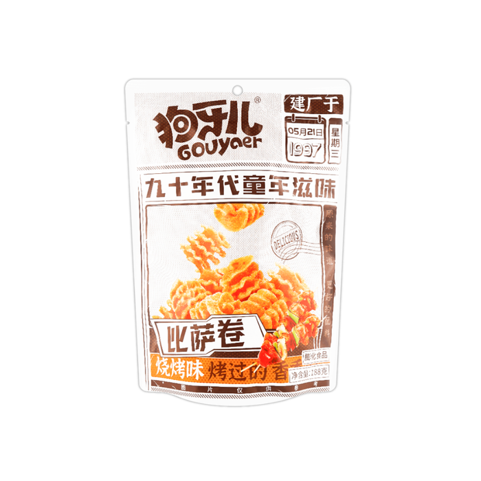 GY Crispy BBQ Crackers, 188g