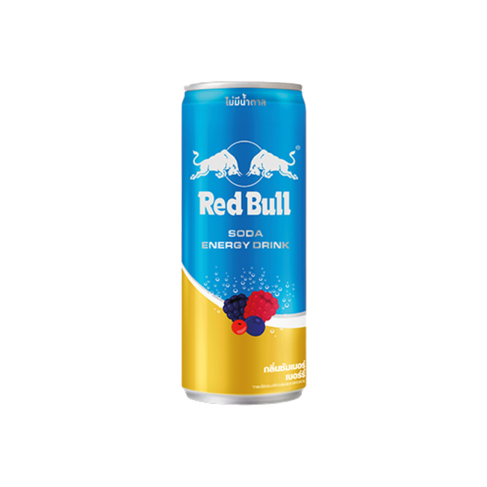 Red Bull Raspberry Blackberry Flavor Energy Drink, 250ml